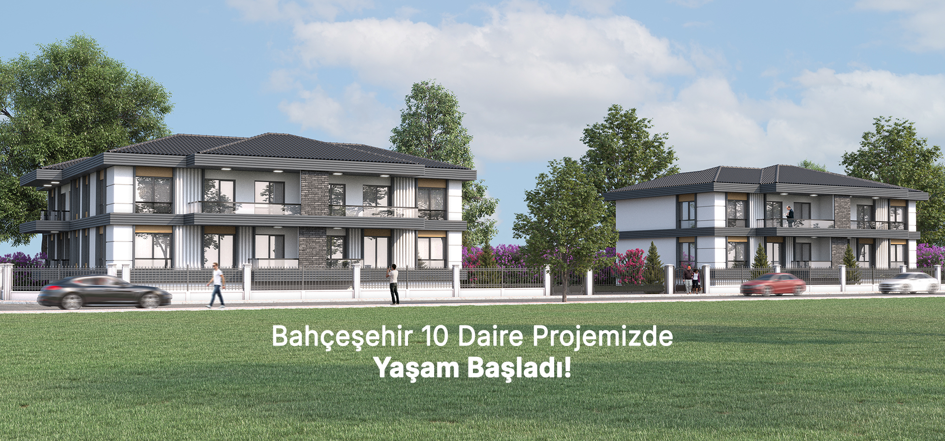 Bahçeşehir 10 Daire Projemizde Yaşam Başladı