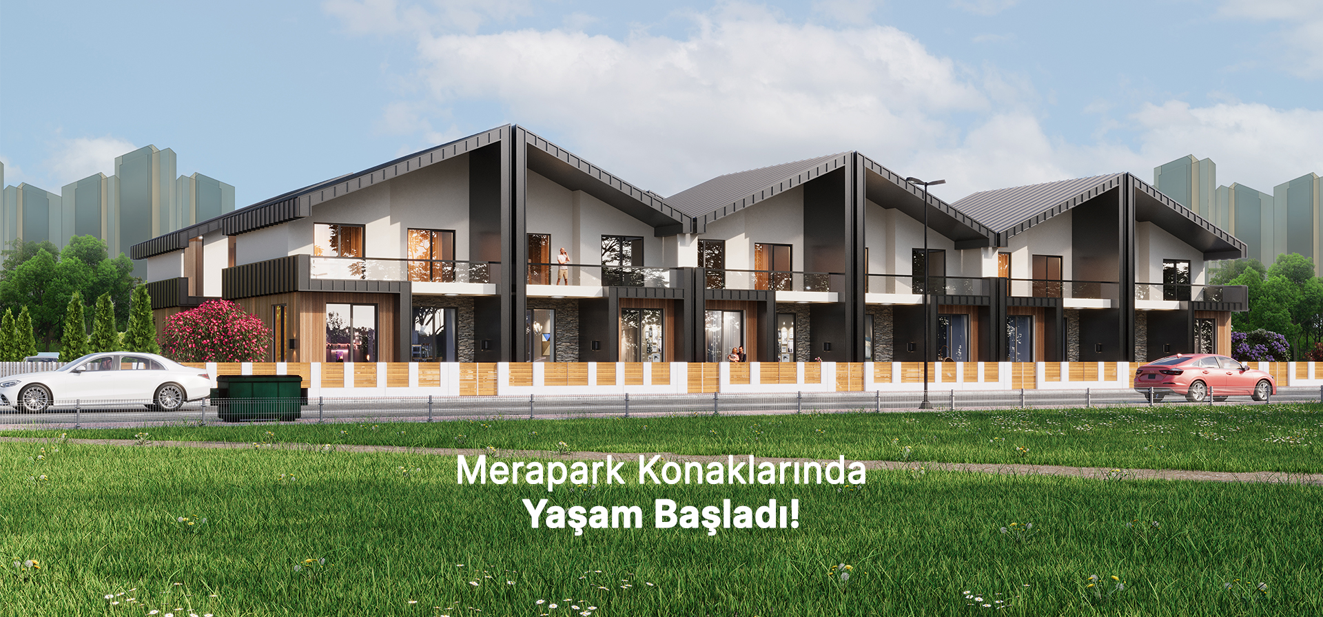 Merapark Konaklarında Yaşam Başladı